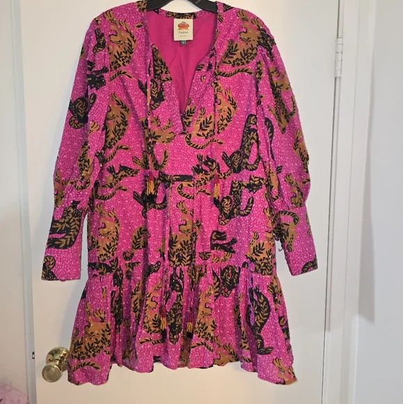 Farm Rio Leopards Minidress - Picture 4 of 5